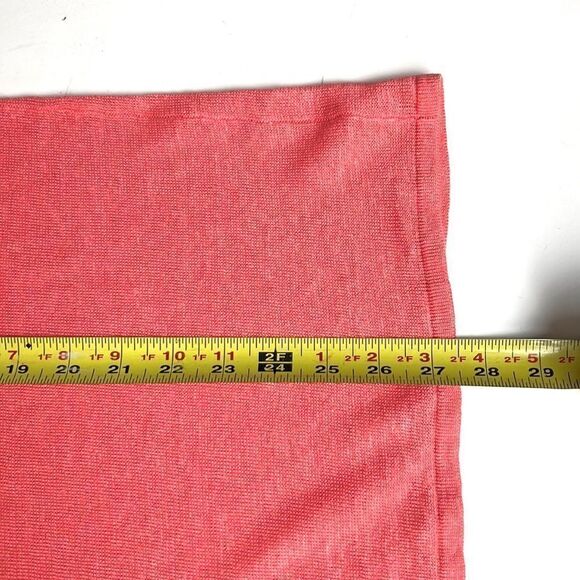 NWOT SOUTHERN TIDE Coral Knit Linen Boat Neck Long Sleeve Oversize Top Blouse M - Picture 11 of 11